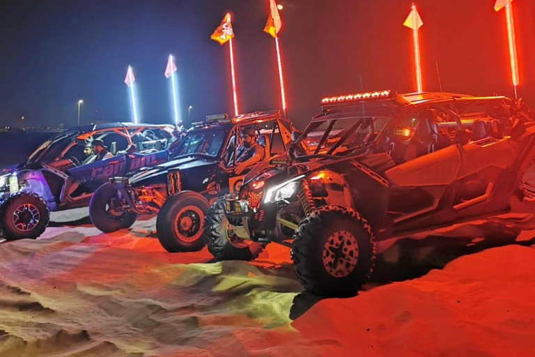 Sharjah: Family UTV Tour with Sandboarding 1-Hour Buggy Ride