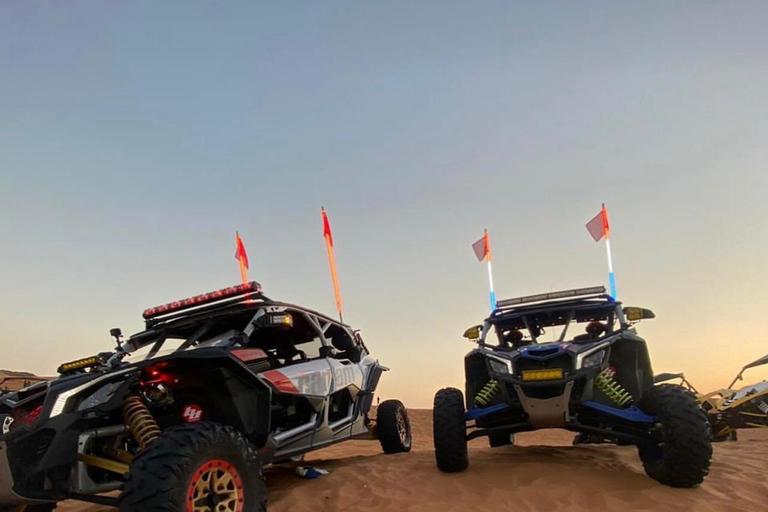 Sharjah: Family UTV Tour with Sandboarding 1-Hour Buggy Ride