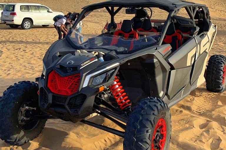 Sharjah: Family UTV Tour with Sandboarding 1-Hour Buggy Ride