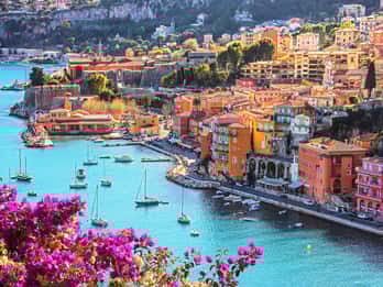 French Riviera East Coast Between Nice and Menton