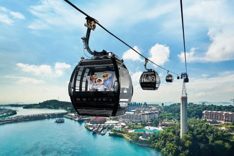 Singapour : pass pour le téléphérique de Sentosa