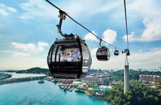 Singapur: Sentosa Seilbahn - Sky Pass Ticket