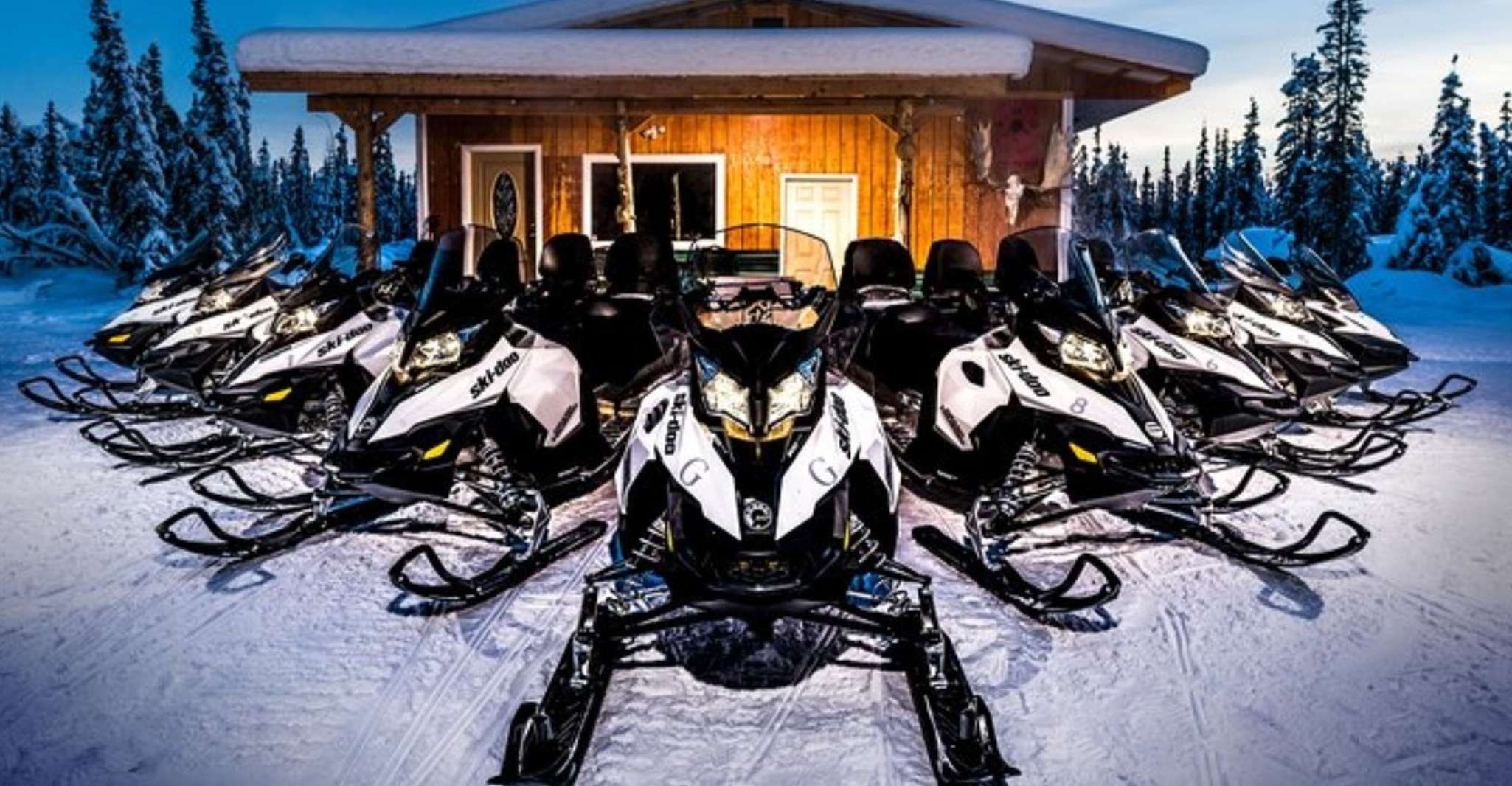 North Pole Alaska, Guided Fairbanks Snowmobile Tour - Housity