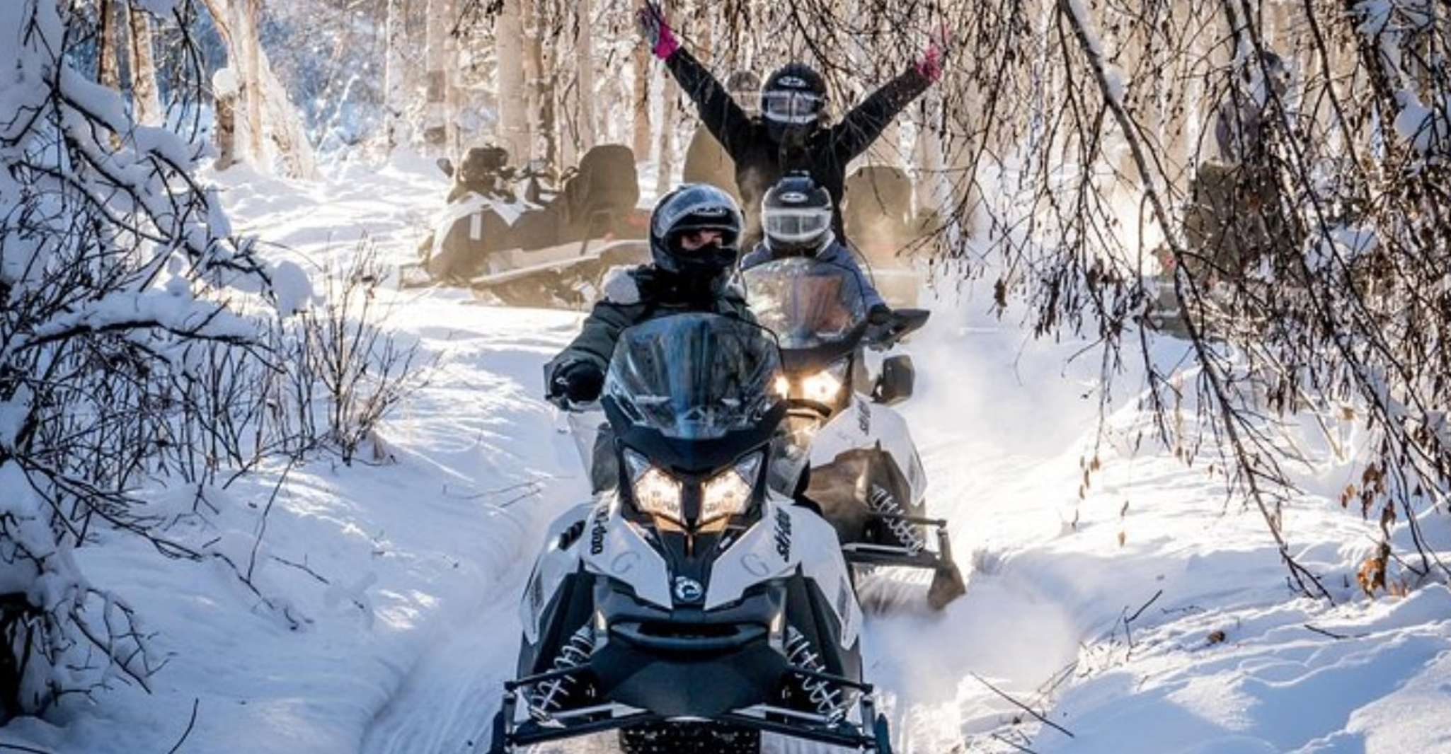 North Pole Alaska, Guided Fairbanks Snowmobile Tour - Housity