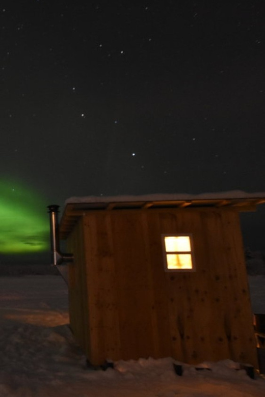 Ice Fishing, Winter activities and Northern Lights Adventure