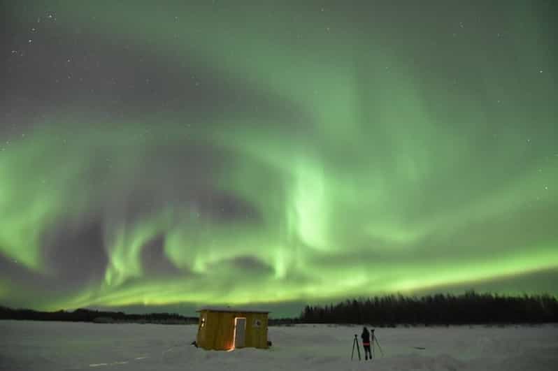 Chena Lake Aurora Borealis Viewing & Ice Fishing Adventure GetYourGuide