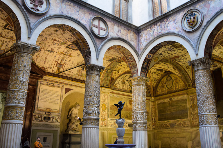 Florence: Guided City Walking Tour with Accademia and Uffizi Private Tour