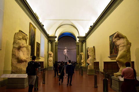 Florence: Guided City Walking Tour with Accademia and Uffizi Private Tour