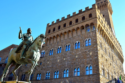 Florence: stadswandeling met gids met Accademia en UffiziRondleiding met kleine groepen