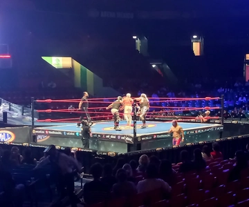 Mexico City: Wrestling Show Ticket & Double-Decker Bus Trip