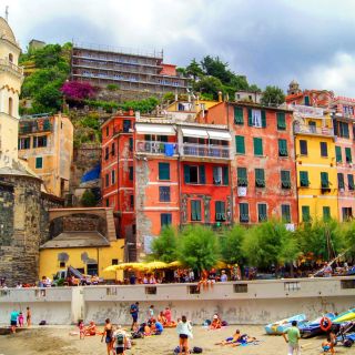 Fra Firenze: Cinque Terre, Vernazza, Lucca guidet tur