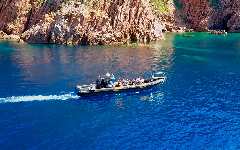  Depuis Porto : croisière aux calanques de Piana et