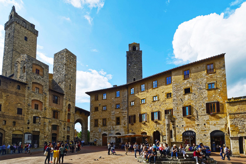 Florenz: Ganztagestour nach San Gimignano, Siena und ChiantiPrivate Tour