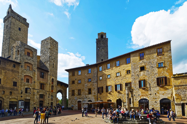 Florence: dagtour San Gimignano, Siena en ChiantiPrivérondleiding