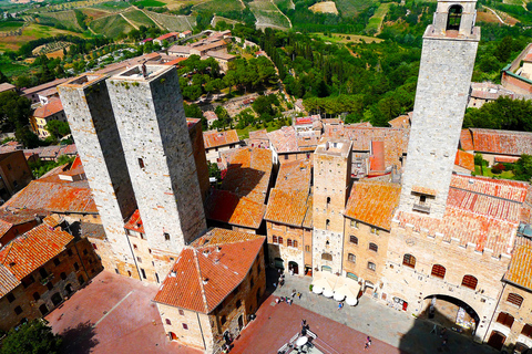 Florence: visite d'une journée à San Gimignano, Sienne et ChiantiVisite privée