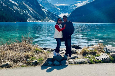 Banff/Canmore: Emerald Lake, Lake Louise och Canyon dagstur