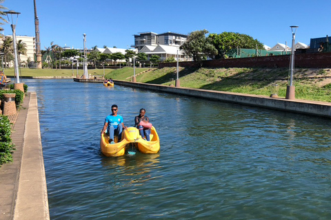 Durban: alquiler de botes a pedales Waterfront Canals