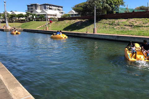 Durban : location de pédalos sur les canaux au bord de l'eau