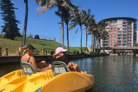 Durban: alquiler de botes a pedales Waterfront Canals