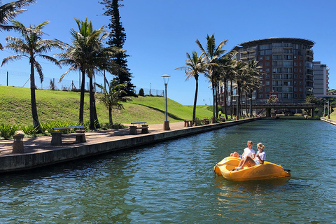 Durban: Tretbootverleih auf den Kanälen am Wasser