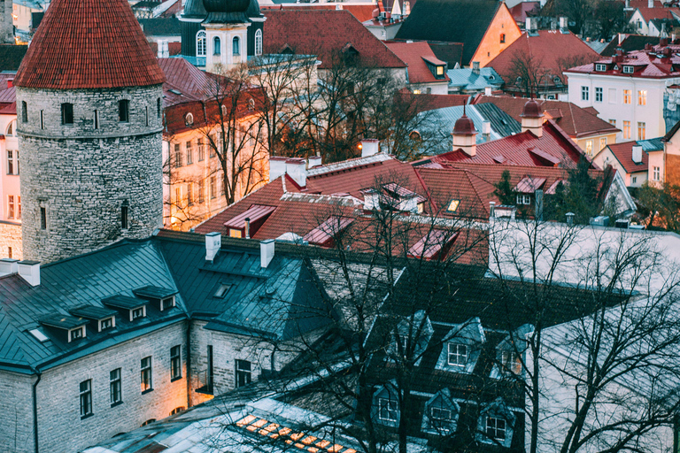 Tallinn Old Town: Medieval Stories, Estonian Food & Rooftop Complete Package: (Food & Drinks Included)
