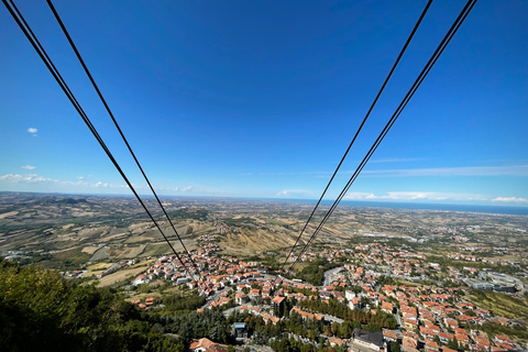 San Marino Historical Center Private Tour with tourist guideTour in Italian