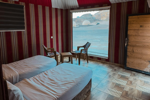 Wadi Rum: Desert Camp Tour With Jeep Safari And Star Gazing: