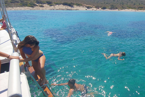 Antiparos & Despotiko Kaiki Cruise — Coves, Swim & BBQ