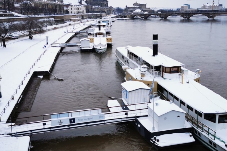 Dresde : croisière hivernale en bateau à aubes au château de Pillnitz
