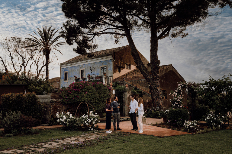 Etna : Urban Winery, promenade dans les vignobles et dégustation de vin au coucher du soleil