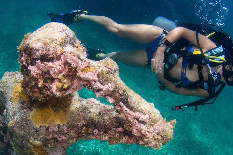 Cancun: Szkoła nurkowania AquaworldNurkowanie na rafie Manchones