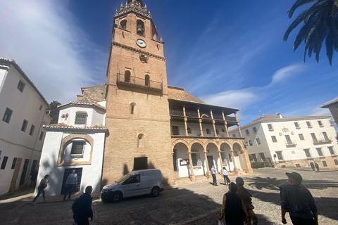 from Estepona, Marbella, Mijas: RONDA private tour incl. transportation and tapas