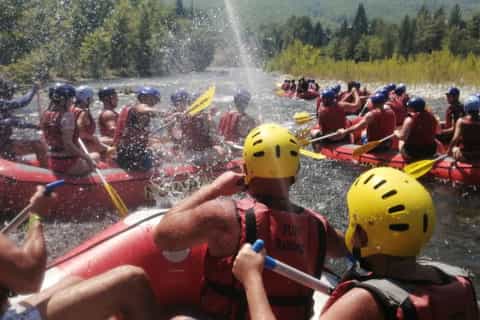 Side: Whitewater Rafting in Koprulu Canyon