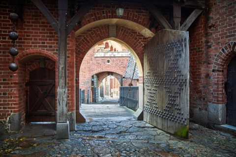 De Gdansk: visite d'une demi-journée du château de Malbork avec audioguide