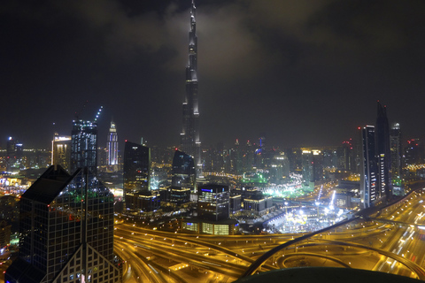 Dubai: tour serale con biglietto d&#039;ingresso al Burj Khalifa