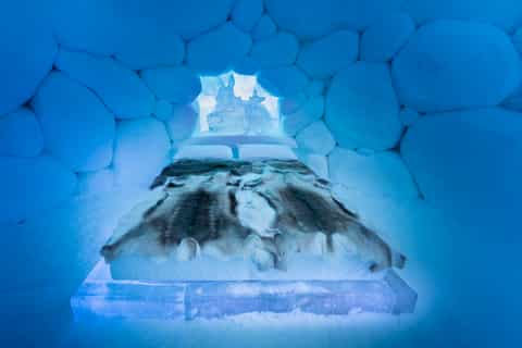 Tromsø: Reindeer Sledding and Guided Ice Domes Visit