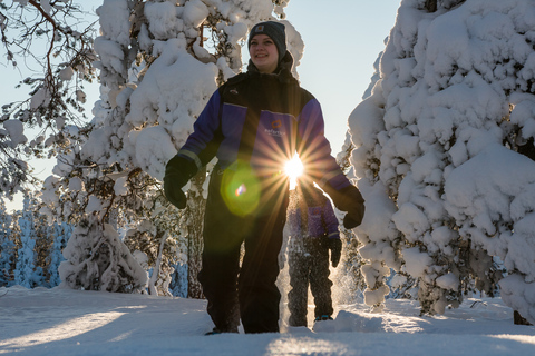 Levi: Schneeschuhtour durch die Landschaft von Levi