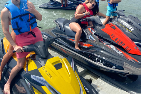 Miami: Biscayne Bay and Miami Beach Guided Jet Ski Adventure