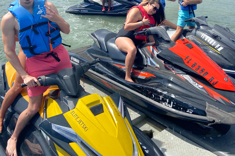 Miami: Excursión en moto acuática en coche