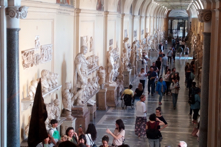 Rome: Skip-the-Line naar het Vaticaans Museum en de Sixtijnse KapelVaticaanse Musea SkipTheLine in kleine groep