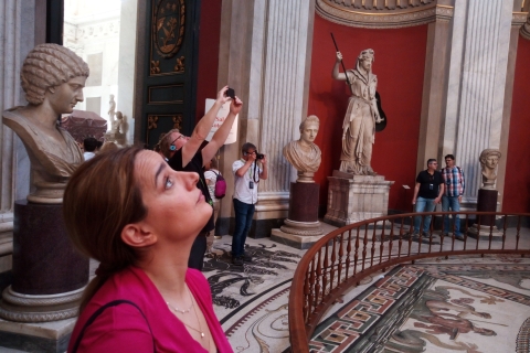 Rome: Skip-the-Line naar het Vaticaans Museum en de Sixtijnse KapelVaticaanse Musea SkipTheLine in kleine groep