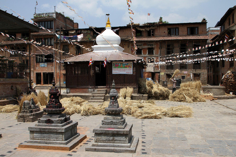 Katmandu: Bungmati Village Tour med matlagning och träsnideri