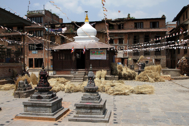 Katmandu: Bungmati Village Tour med matlagning och träsnideri