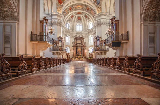Visit Salzburg Cathedral Guided Tour with Entry Ticket in Jenner, Germany