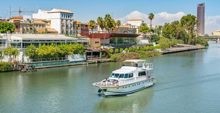Seville: Guadalquivir Yacht Tour w/ Drink & Food Options