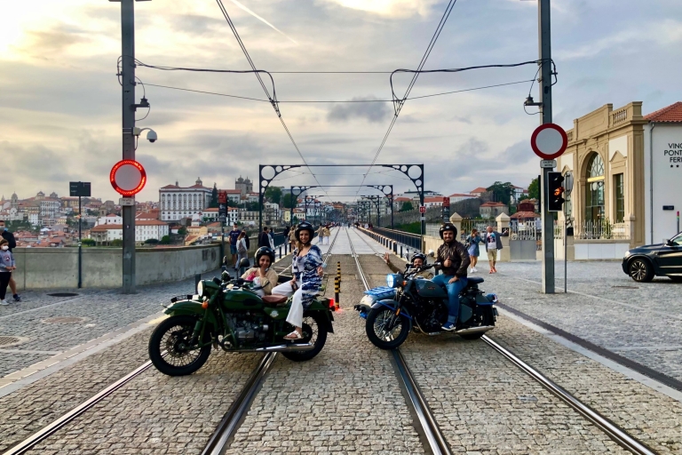 Porto: Ganztägige private Sidecar-TourPrivate Sidecar-Tour am Morgen