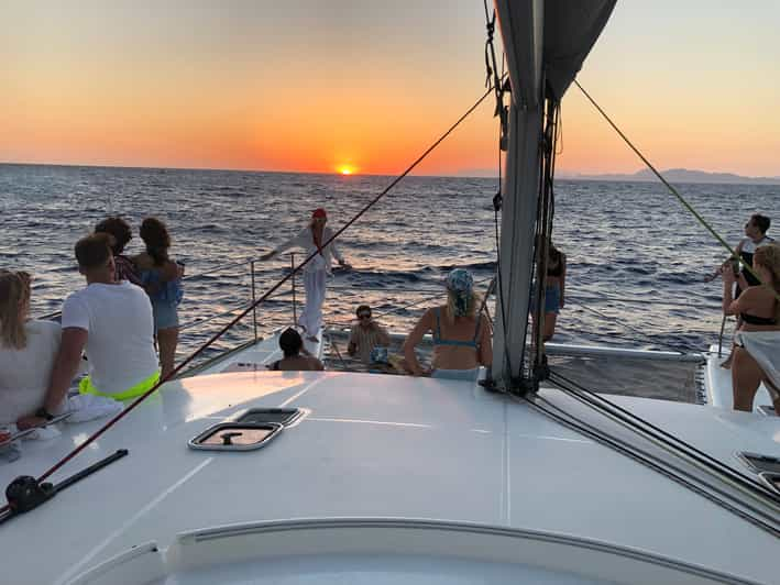 catamaran sunset cruise rhodes