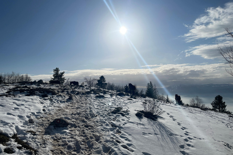 Snowshoeing on Trebević - Winter Adventure Above Sarajevo