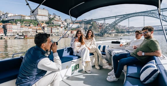 Porto: 6-bruggenrondvaart met 3 wijnen | Kleine groep