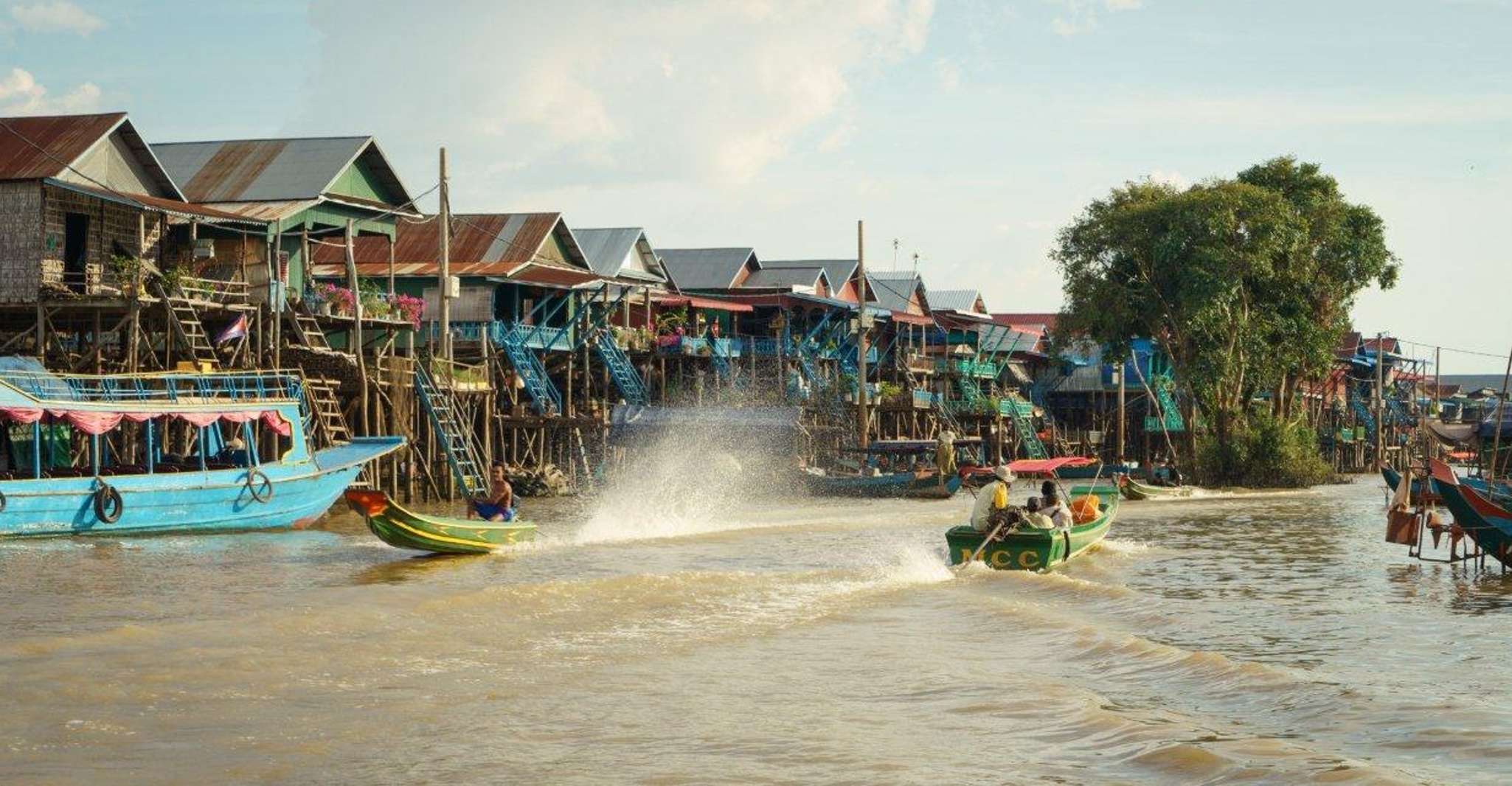 From Siem Reap, Kampong Phluk Floating Village Tour by Boat